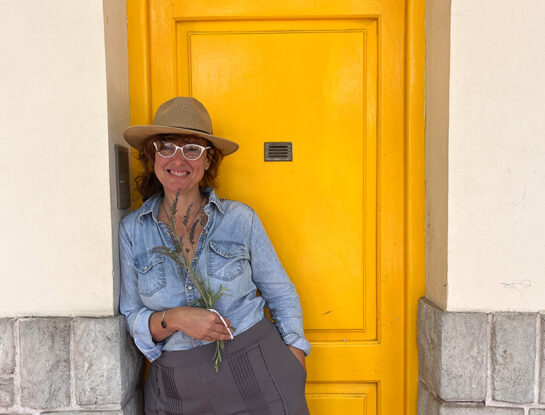 Ana Tosca y su sueño de la puerta amarilla: la mujer que eligió "florecer" en Saladillo