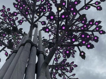 Arbórea Magna: así es la nueva escultura en el Parque de Innovación