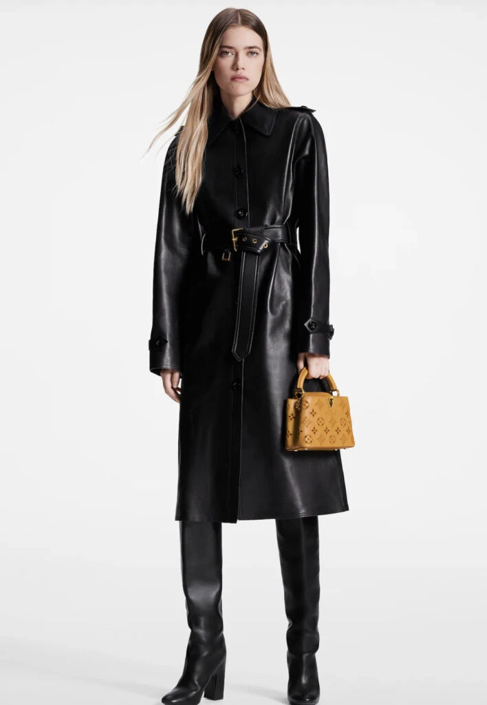 Antonela Roccuzzo nos adelanta el tapado más trendy del próximo otoño invierno 2024. Foto: Instagram. 