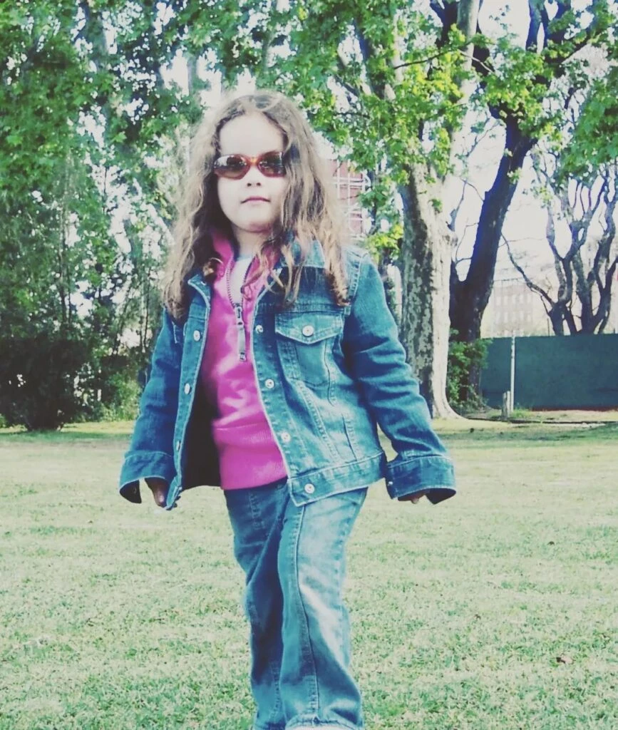 Así está Camille, la hija de Cristian Sancho y Valeria Britos