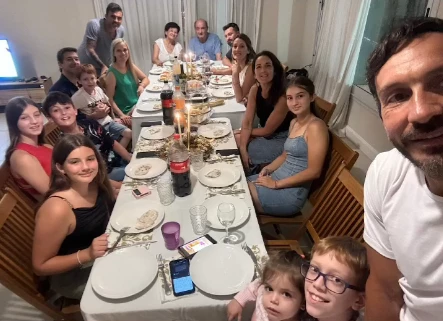 Así pasaron las Fiestas Indiana, Allegra y Sienna Cubero