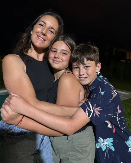 Así pasaron las Fiestas Indiana, Allegra y Sienna Cubero