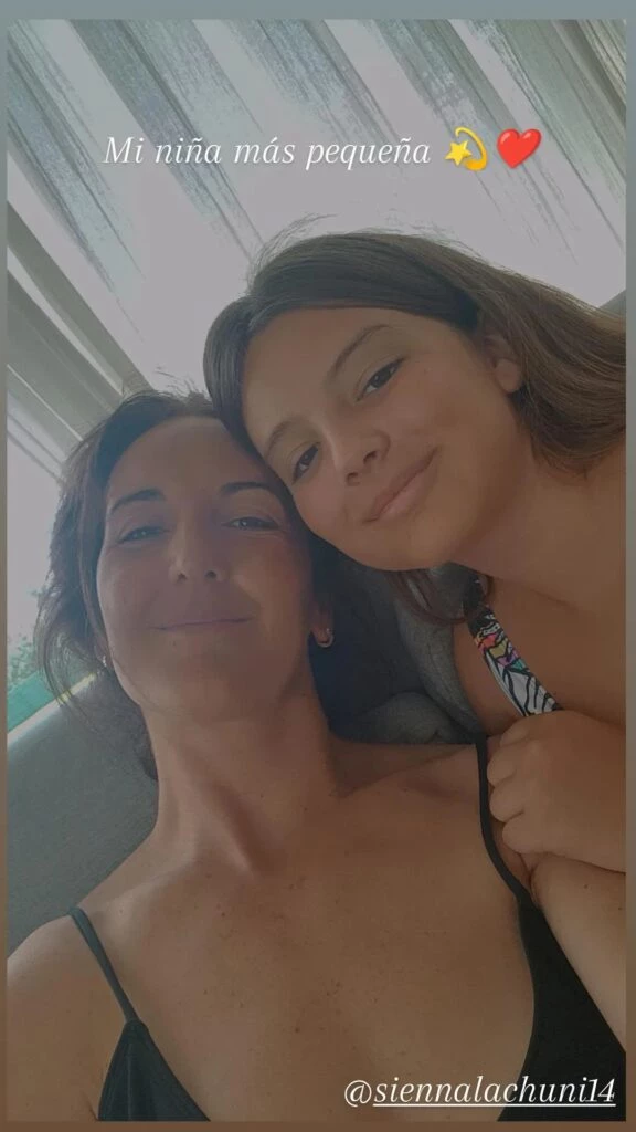 Así pasaron las Fiestas Indiana, Allegra y Sienna Cubero mientras Nicole Neumann estuvo con Manu Urcera