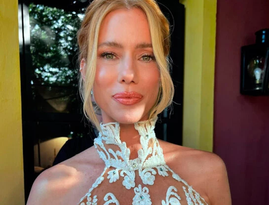 La boda de Nicole Neumann: llevó el beauty look que es tendencia para novias este verano 2024