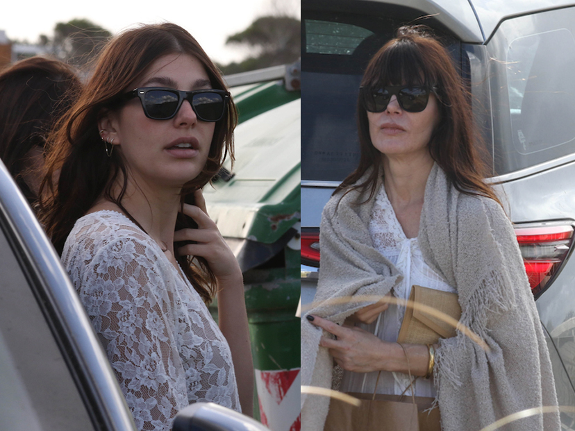 Los looks total white de Camila Morrone y Lucila Polak en Punta del Este