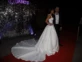 Casamiento de Celeste Muriega y Christian Sancho: el segundo look de la novia. Foto RS Fotos