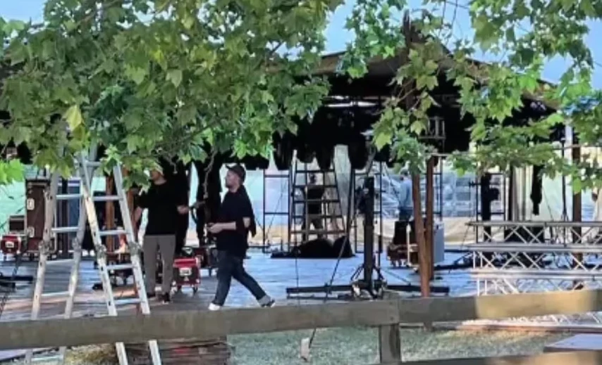 Así se prepara la boda de Nicole y Urcera en Monte Chico