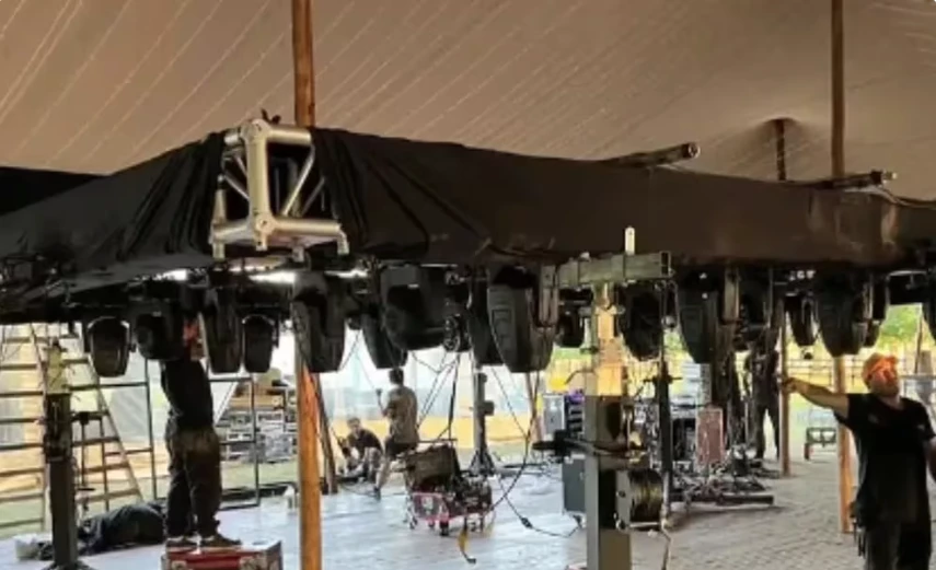 Así se prepara la boda de Nicole y Urcera en Monte Chico