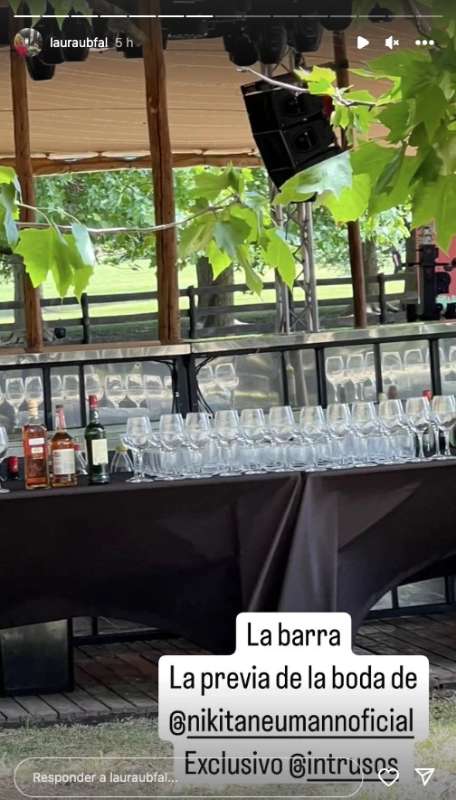 Así se prepara la boda de Nicole y Urcera en Monte Chico