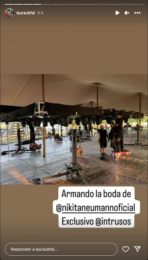 Así se prepara la boda de Nicole y Urcera en Monte Chico
