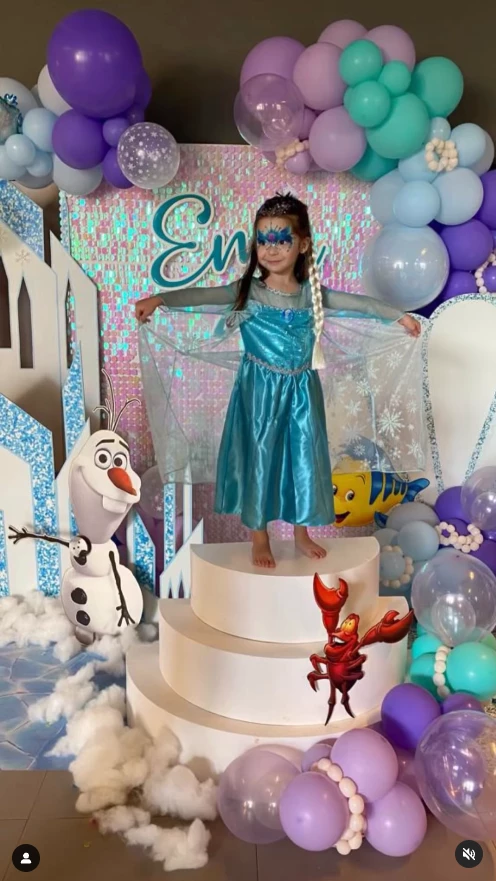 Ema, la hija de Eugenia Tobal, cumplió 4 años