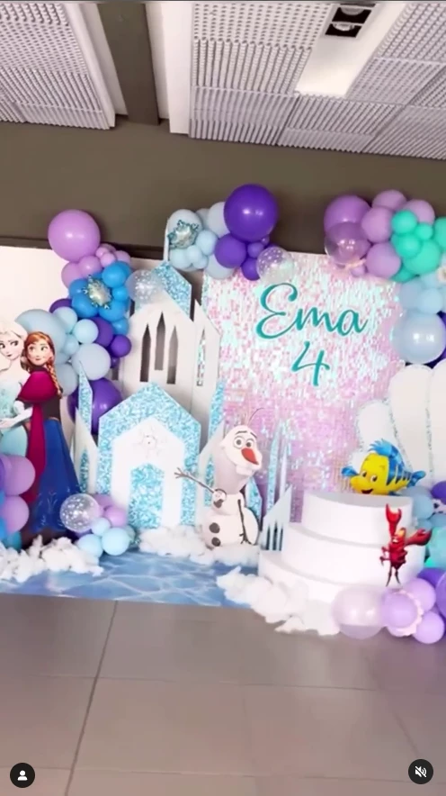 Ema, la hija de Eugenia Tobal, cumplió 4 años