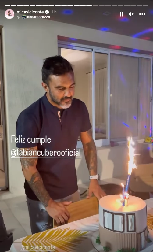El cumpleaños de Fabián Cubero