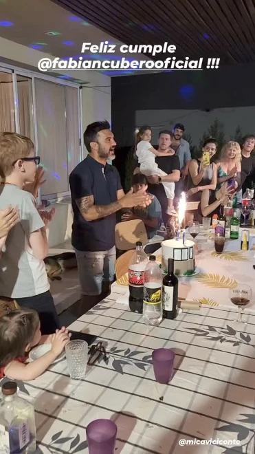 El cumpleaños de Fabián Cubero