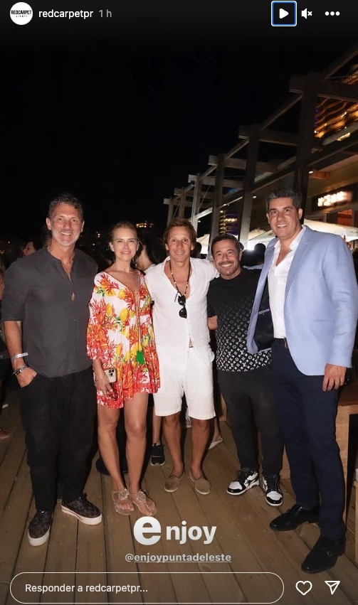 El look boho chic de Valeria Mazza en Punta del Este