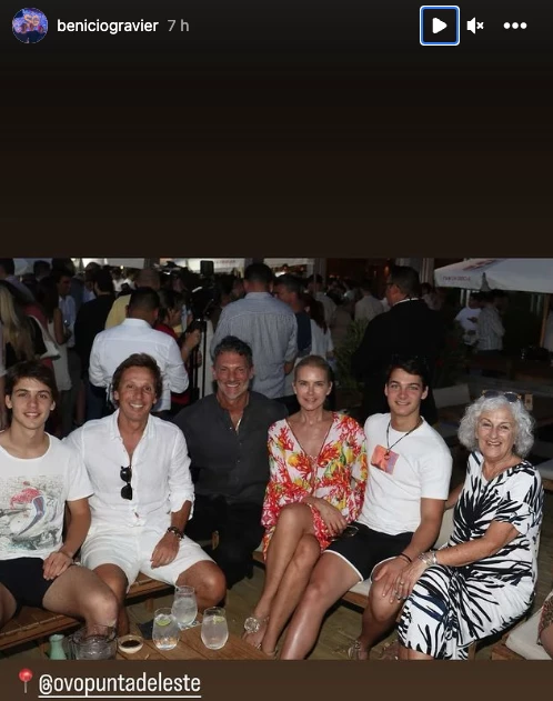 El look boho chic de Valeria Mazza en Punta del Este