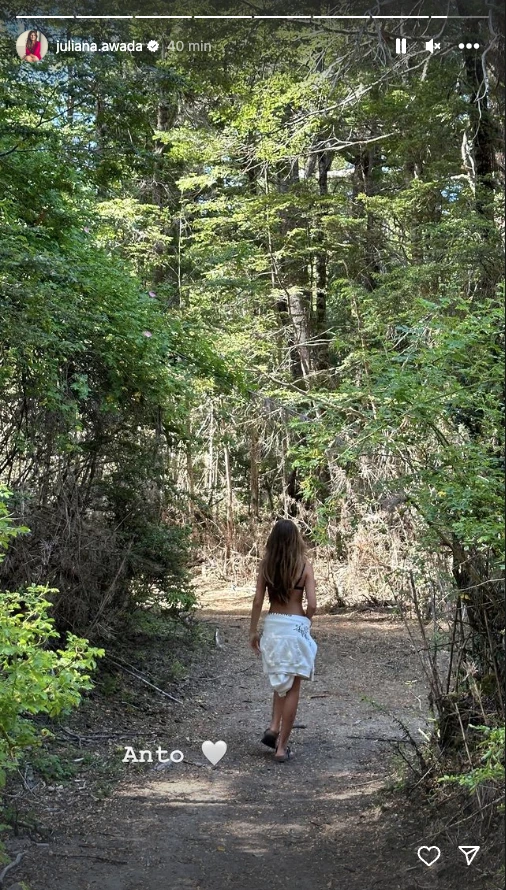 Antonia Macri fotografiada por su mamá, Juliana Awada.