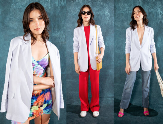 Moda práctica: 3 looks versátiles y fashionistas con un blazer de lino