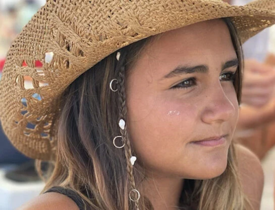 Así esta Uma, la hija de Amalia Granata