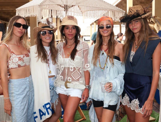 Vidriera: los looks de las famosas en la apertura de The Comité Beach House en Punta del Este
