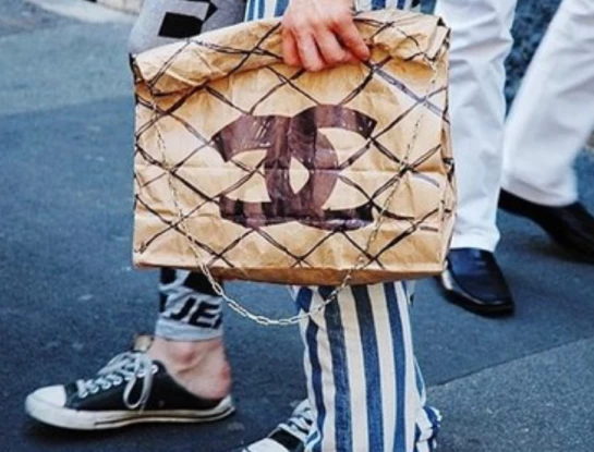 Destacada bolsas de papel