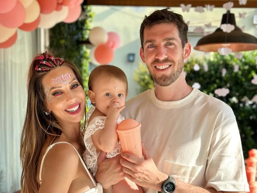 Las fotos del cumpleaños de Alfonsina, la hija de Noelia Marzol foto: ig