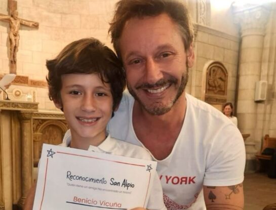 Benjamín Vicuña orgulloso de su hijo Benicio: “Me explota el pecho de felicidad”