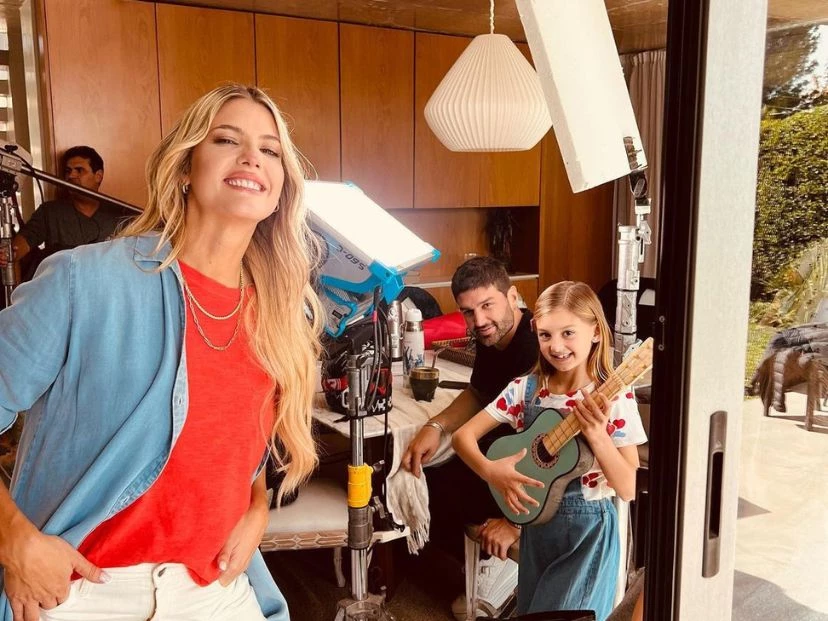 Así está Mila Bouquet, la hija de Mery del Cerro y Meme Bouquet foto: ig