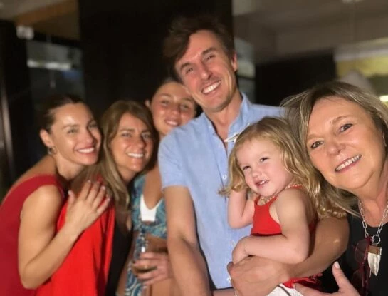 Las fotos de la Navidad de Pampita y Roberto García Moritán