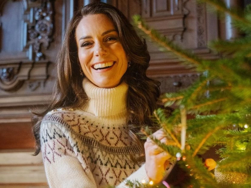 El look fashionista que lució Kate Middleton en el concierto "Juntos en Navidad"