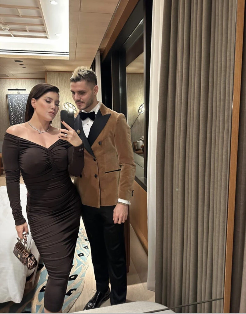 El look súper fashionista de Wanda Nara en Turquía. Foto: Instagram. 