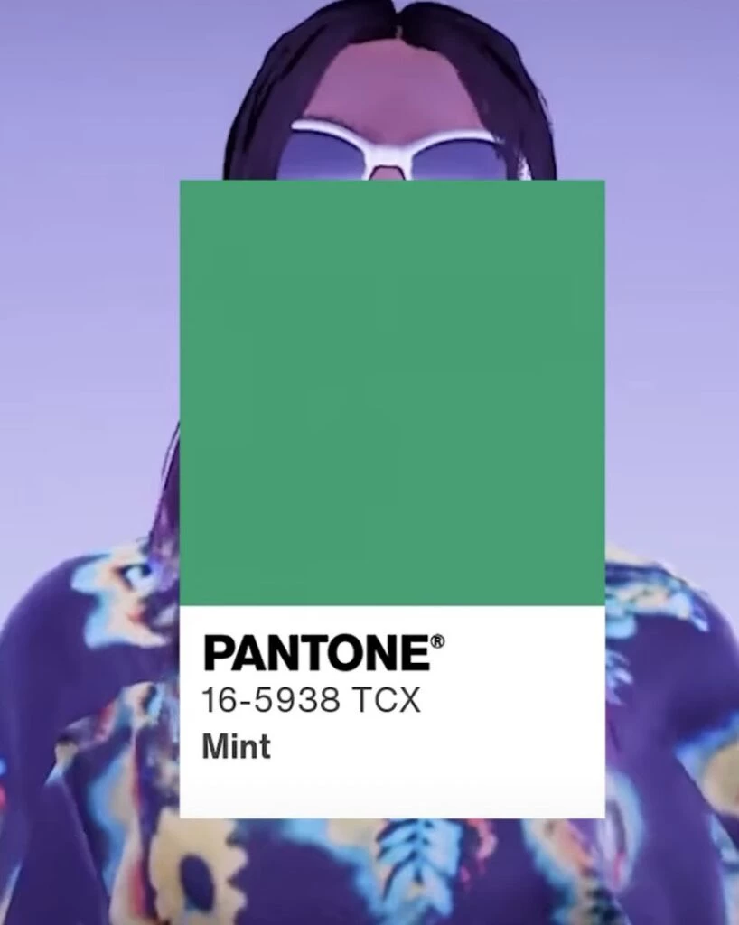 Estos son los colores Pantone más trendy del 2024. Foto: Instagram.