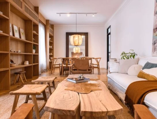 Estilo craftcore: deco consciente, sostenible y artesanal para un depto reciclado