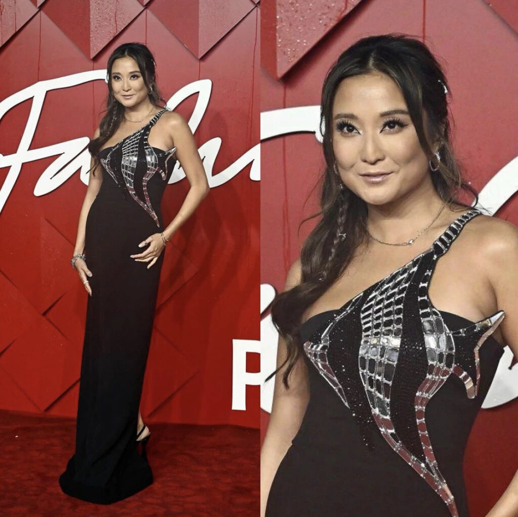 Ashley Park en los Fashion Awards 2023. Foto: Instagram. 