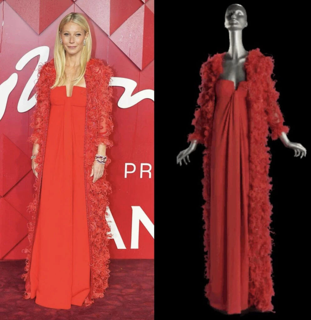 Gwyneth Paltrow en Fashion Awards 2023. Foto: Instagram. 