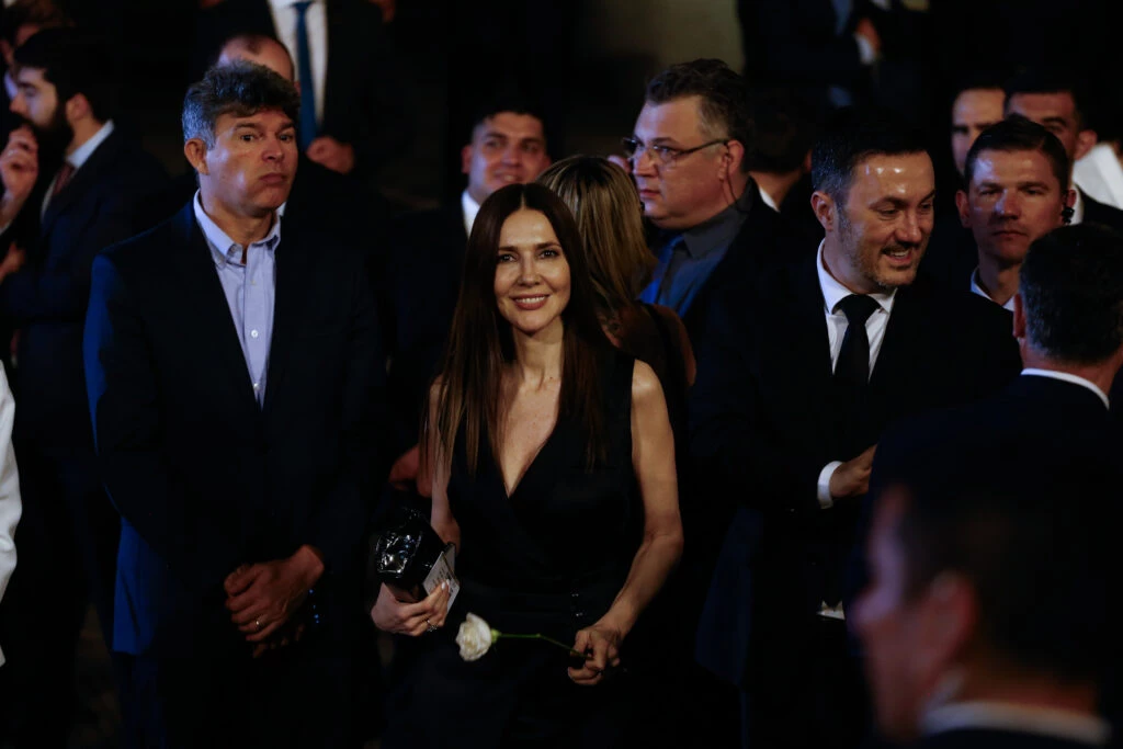 Cristina Pérez y Luis Petri