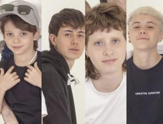 Cuántos años tienen Dante, Paloma, Helena y Lolo, los hijos que Guillermina Valdes tuvo con Sebastián Ortega y Marcelo Tinelli