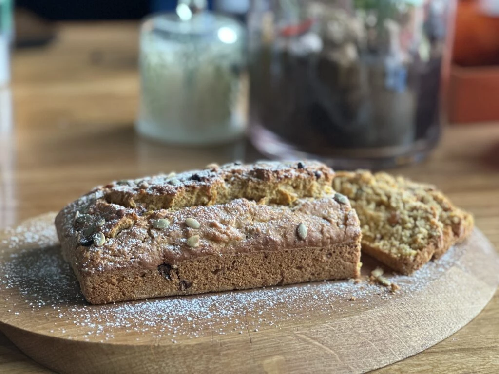 Carrot cake sin huevo ni lácteos