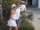 Jordan Belfort con Cristina Invernizzi, la cordobesa que es su pareja desde 2019. Foto RS Fotos