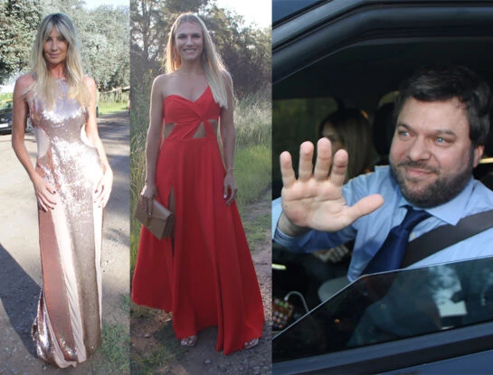 Vidriera: de Soledad Solaro a Carolina Oltra y Guido Kaczka, los looks de los invitados al casamiento de Nicole Neumann