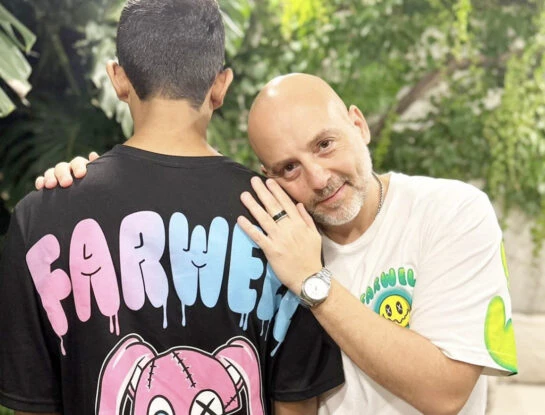 La emoción de José María Muscari: tras obtener la adopción plena de su hijo, mostró su rostro por primera vez