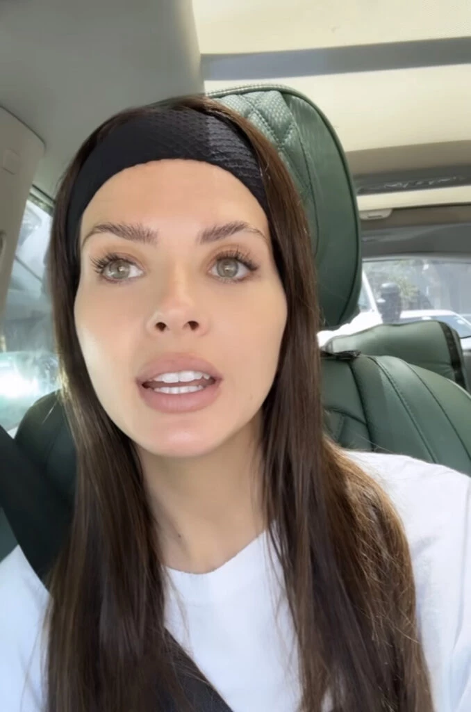 La China Suárez apostó por el accesorio más trendy. Foto: Instagram. 