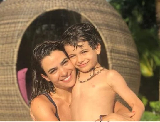 El mensaje de Agustina Cherri en el cumpleaños de Nilo, su hijo: "Te amo"