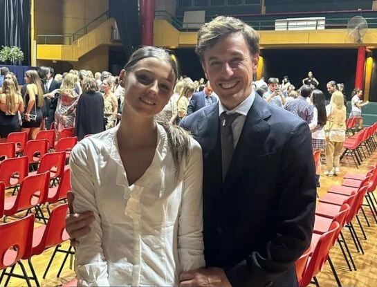 Roberto García Moritán y sus palabras a su hija Delfina que terminó el secundario: "No puedo sentir más…"