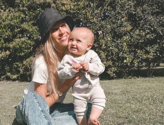 La tierna imagen que compartió Cande Ruggeri de su hija Vita