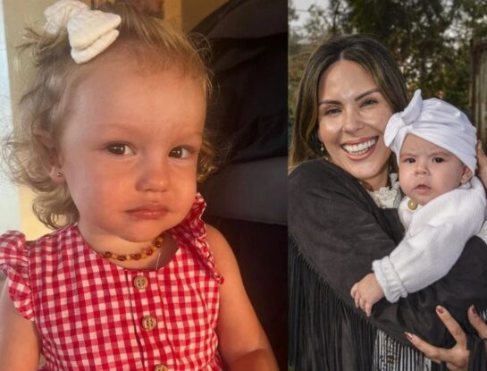 Anita García Moritán le enseñó a caminar a la hija de Barby Franco, Sarah Burlando