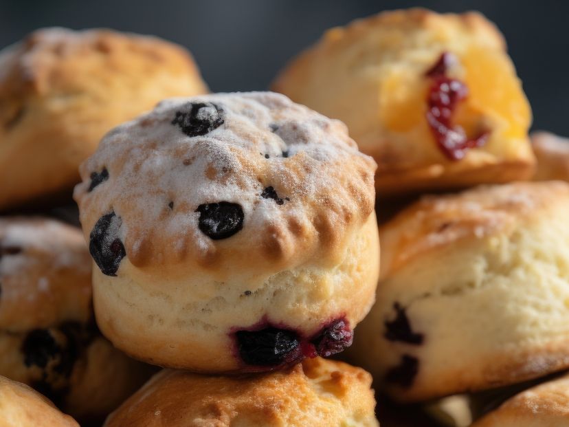 La receta ideal para preparar este verano: scones frutales