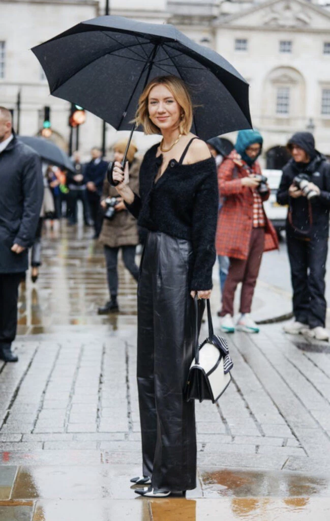 Estos son los looks más fashionistas para días grises. Foto: Pinterest.