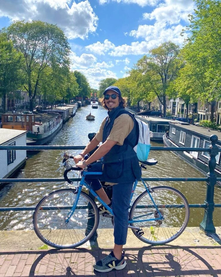 Lucas Corrado, el hijo del galn de telenovelas, se radic en Amsterdam y la rompe con un emprendimiento