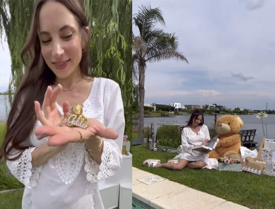 Las fotos del baby shower de Magui Bravi, que además reveló cómo se llamará su bebé